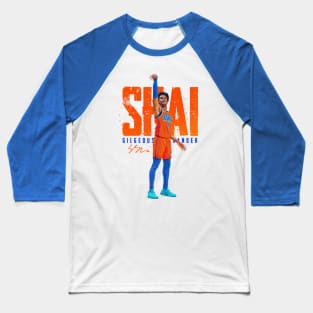 Shai Gilgeous-Alexander Baseball T-Shirt